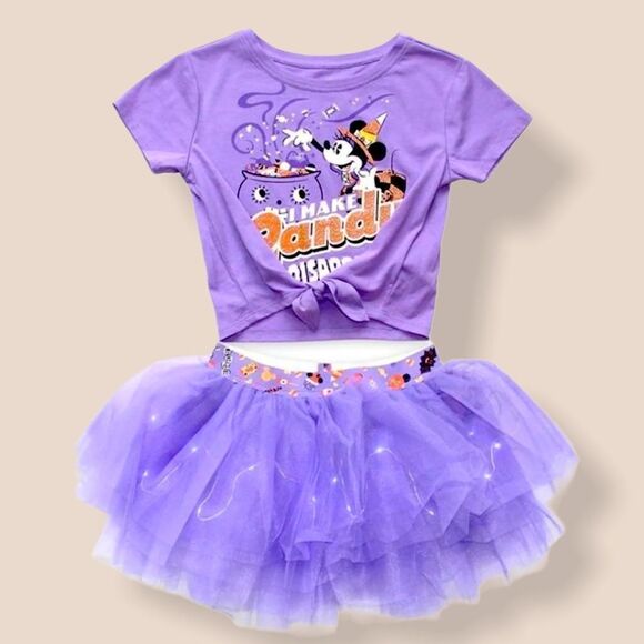 NWT DISNEY PARKS HALLOWEEN LIGHT-UP OUTFIT - Picture 1 of 7
